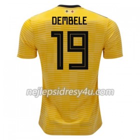 Fotbalový Dres Belgie Dembele 19 Venkovní MS 2018